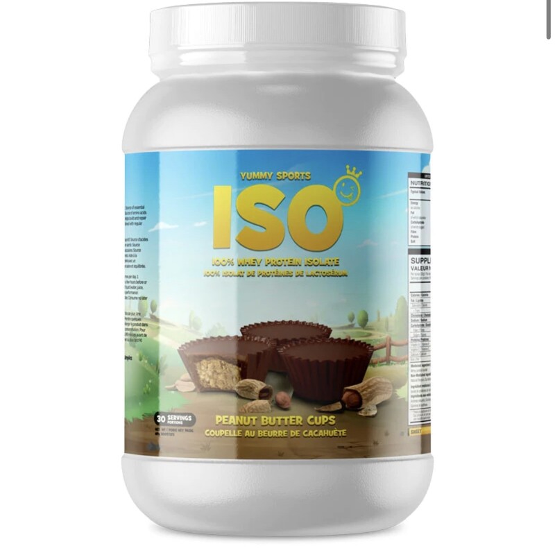 Yummy Sports ISO 2lbs PEANUT BUTTER CUPS