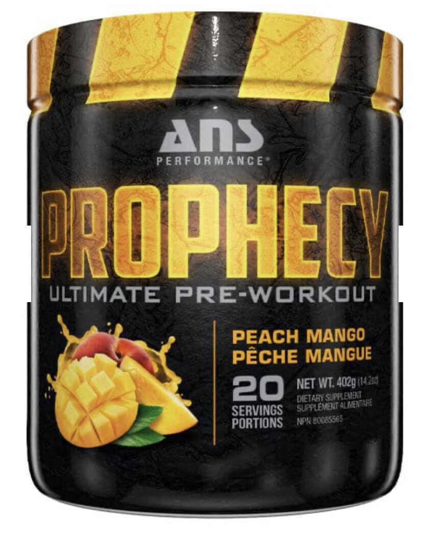 ANS PERFORMANCE - PROPHECY ULTIMATE PRE-WORKOUT 405G PEACH MANGO