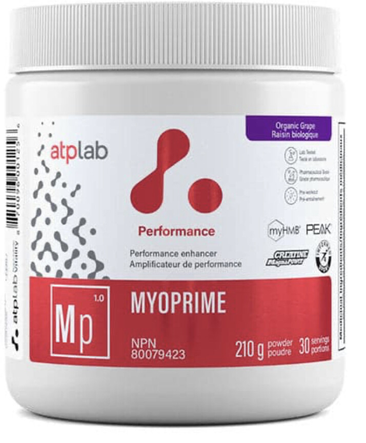 ATP LAB - MYOPRIME 210G - Raisin Biologique