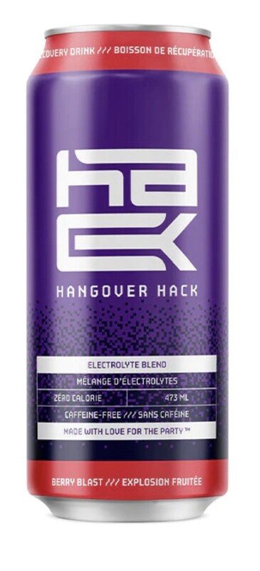 HACK - HANGOVER HACK 473ML BERRY BLAST