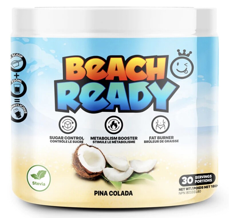 YUMMY SPORTS - BEACH READY 180G PINA COLADA