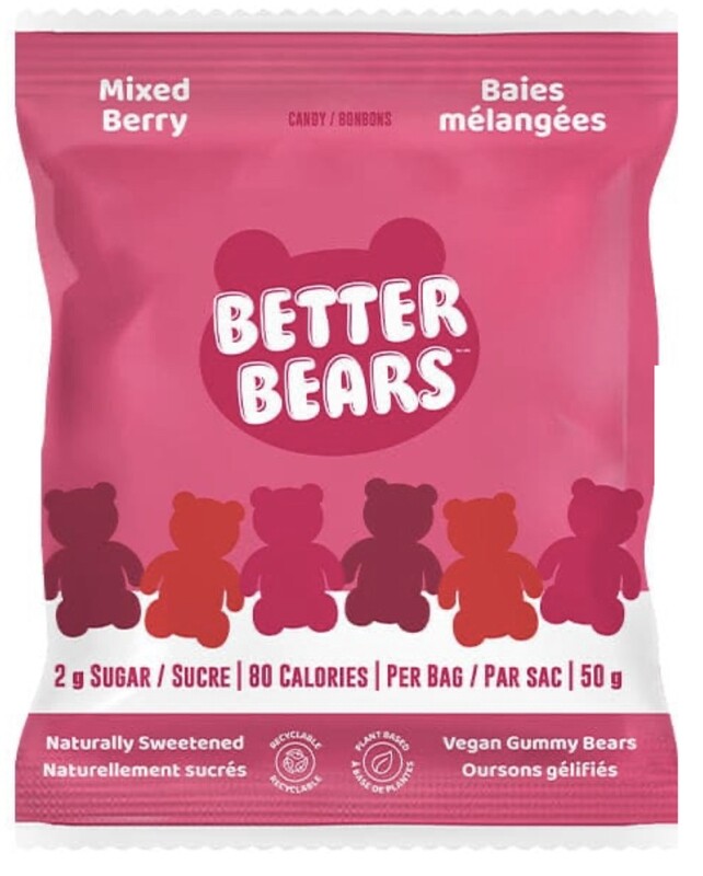 BETTER BEARS - OURSONS GÉLIFIÉS MIXED BERRY