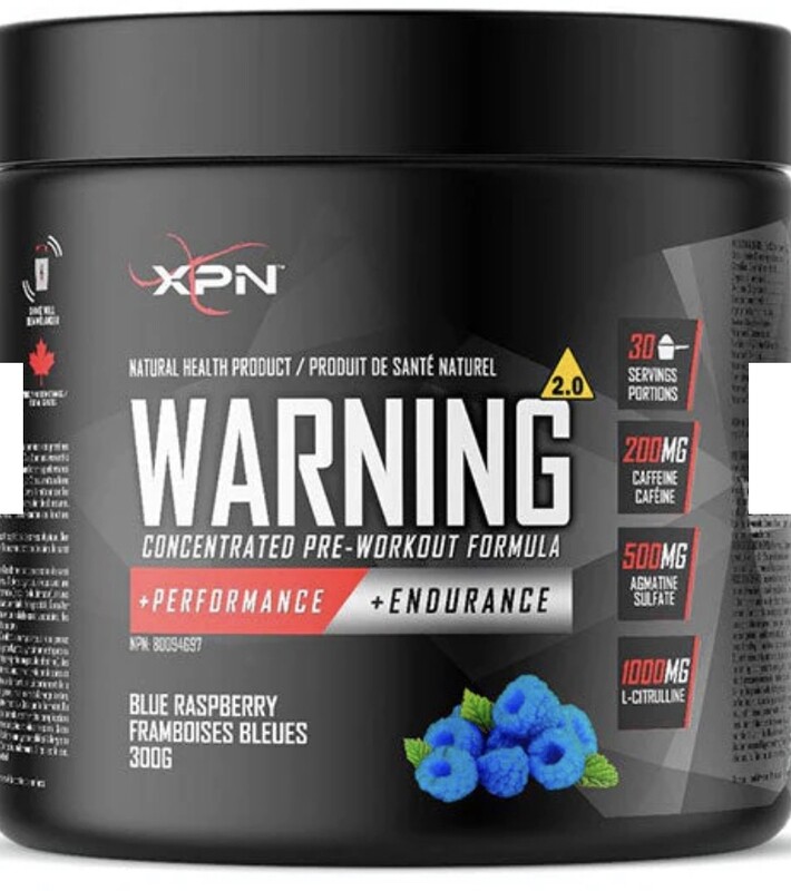 XPN - WARNING 2.0 300G BLUE RASPBERRY