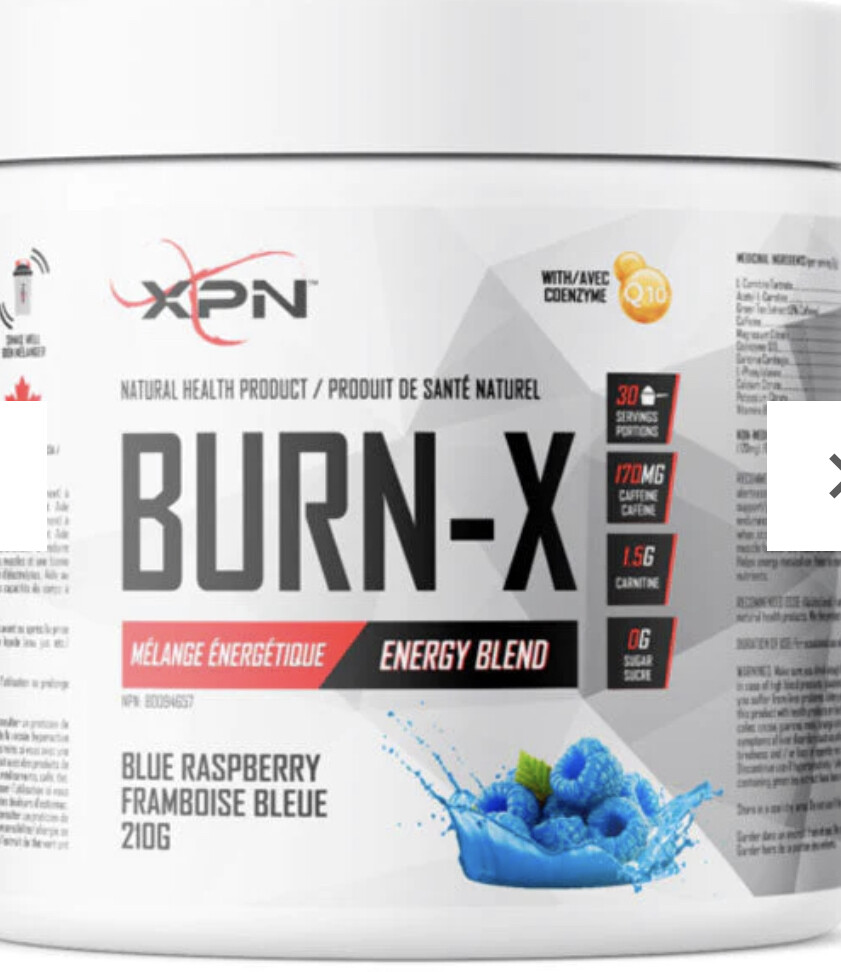 XPN - BURN-X 210G BLUE RASPBERRY