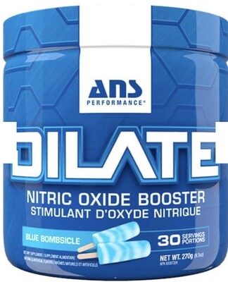 ANS PERFORMANCE - DILATE PUMP PRE-WORKOUT 270G BLUE BOMBSICLE