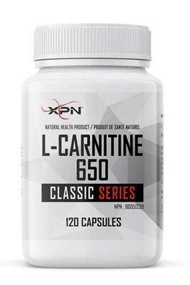 XPN CLASSIC SERIES L-CARNITINE 650 120 CAPSULES