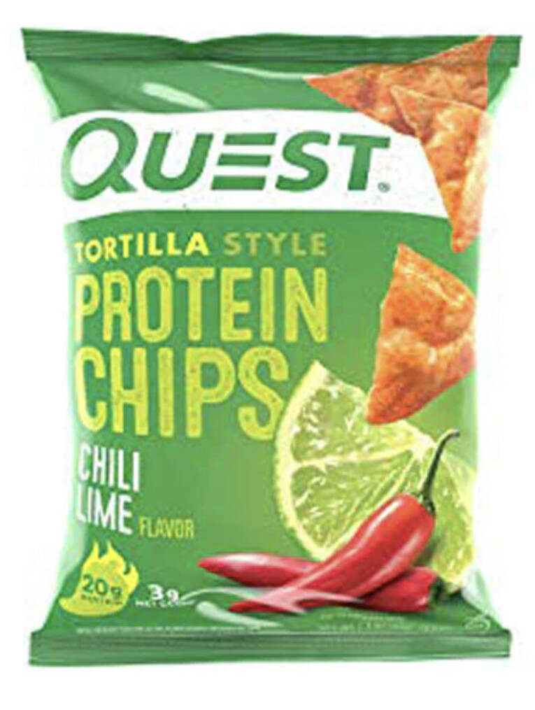 QUEST - PROTEIN CHIPS 32G CHILI LIME
