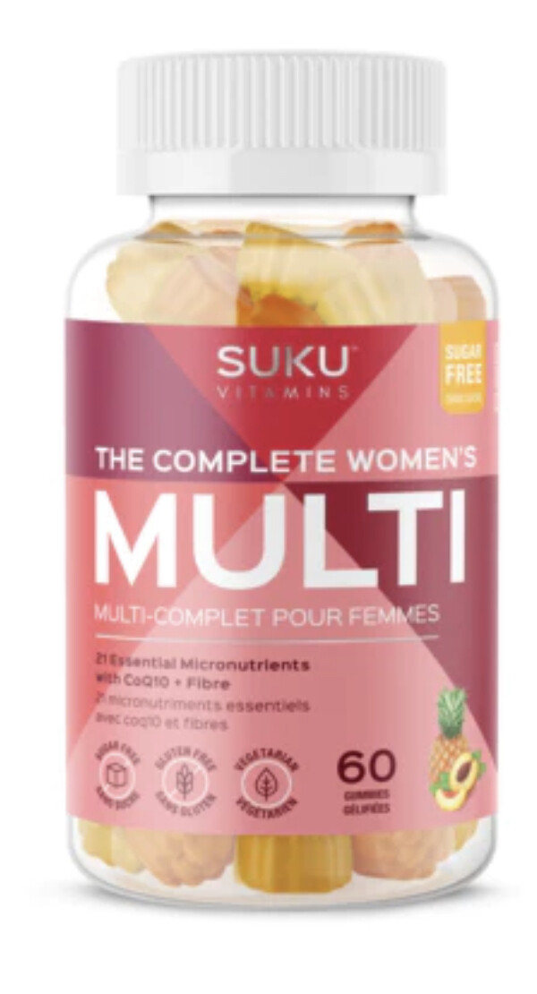 SUKU - MULTI COMPLÈTE POUR FEMMES (60 JUJUBES)