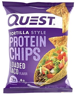 QUEST - PROTEIN CHIPS 32G LOADED TACO