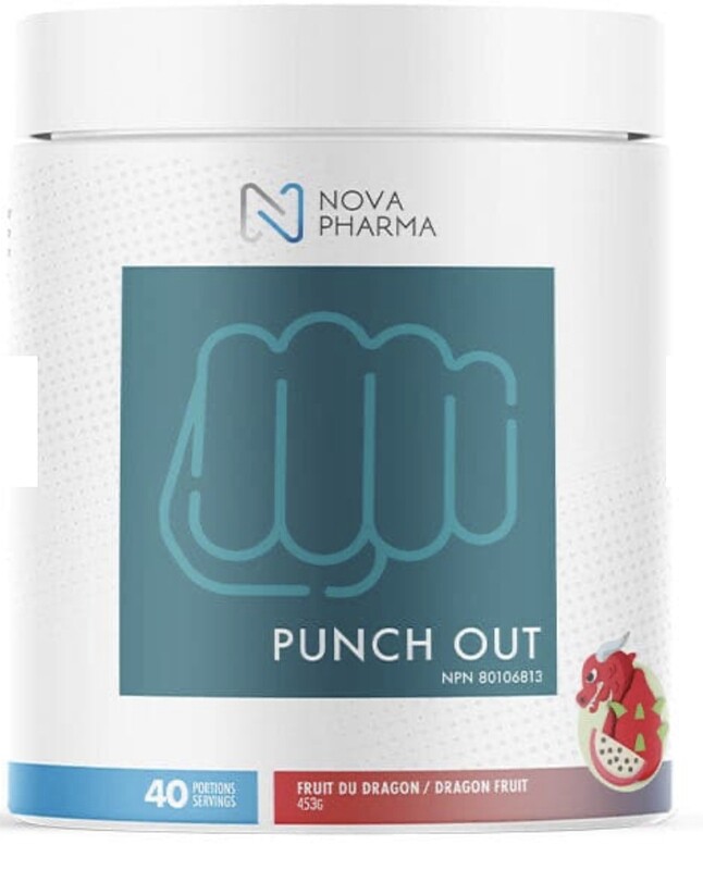 NOVA PHARMA - PUNCH OUT 453G FRUIT DU DRAGON