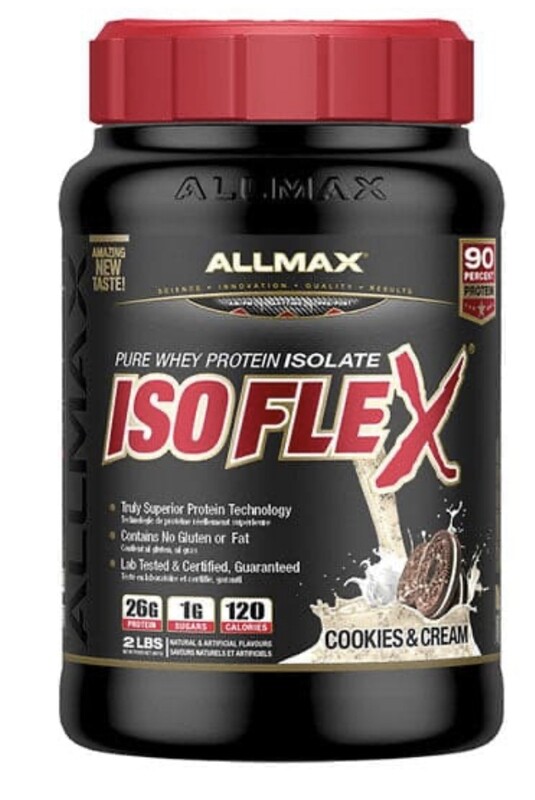 ALLMAX - Isoflex (2lbs) Cookie &amp; Cream