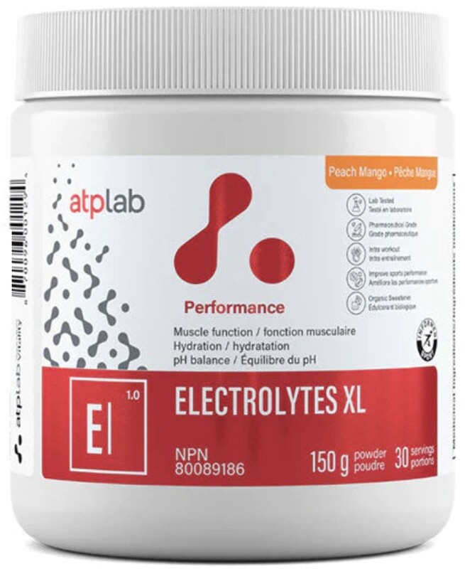 ATP LAB - ELECTROLYTES XL 150G MANGO PEACH