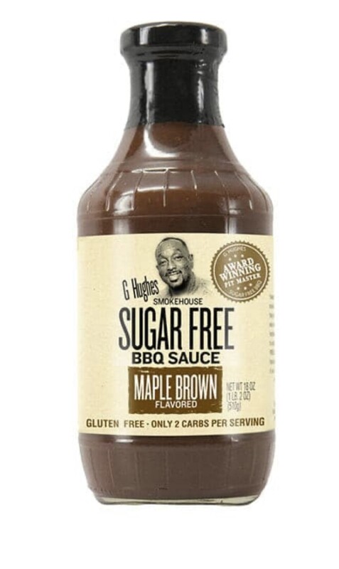 G HUGHES - SUGAR FREE SAUCE MAPLE BROWN