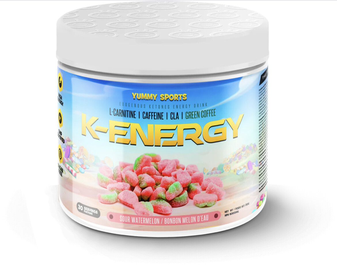 Yummy Sports K-Energy SOUR WATERMELON