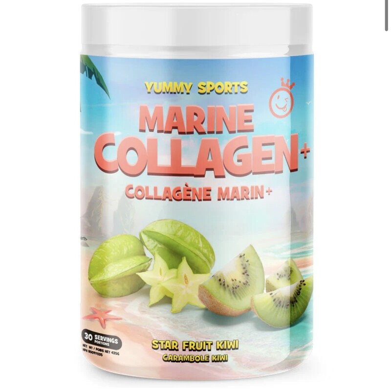 Collagène Marin + Yummy Sports STAR FRUIT KIWI