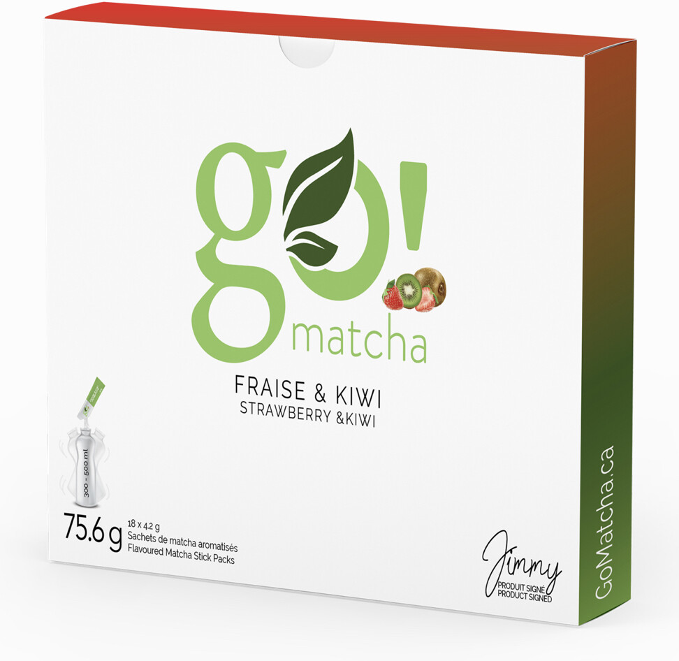 GO MATCHA ÉTÉ – FRAISE ET KIWI