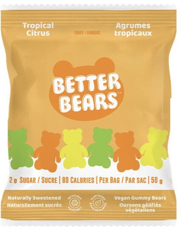 BETTER BEARS - OURSONS GÉLIFIÉS TROPICAL CITRUS