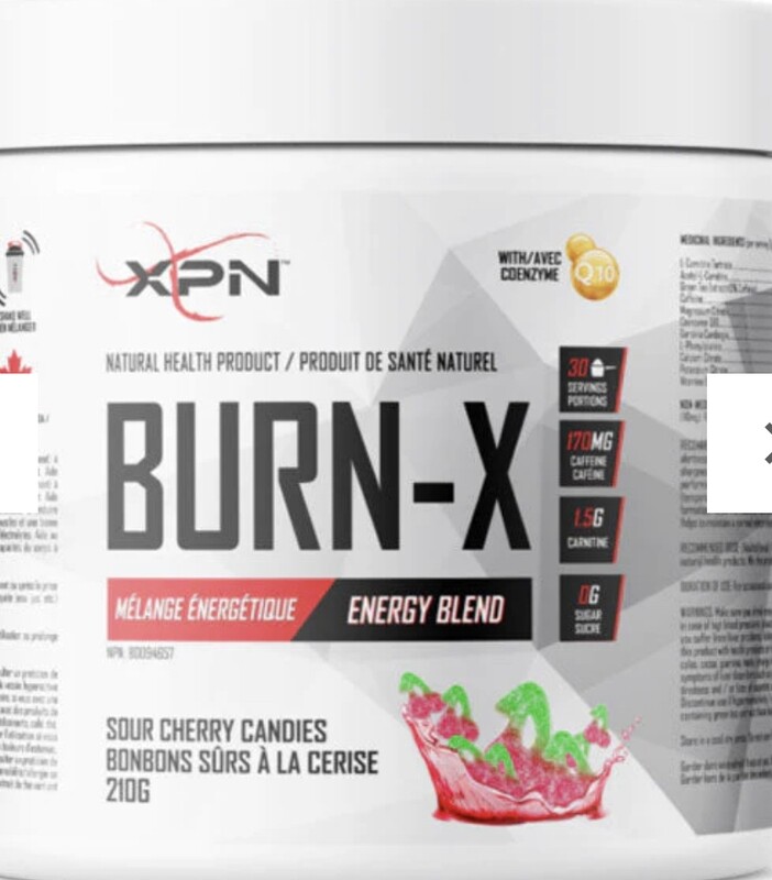 XPN - BURN-X  210G SOUR CHERRY CANDIES