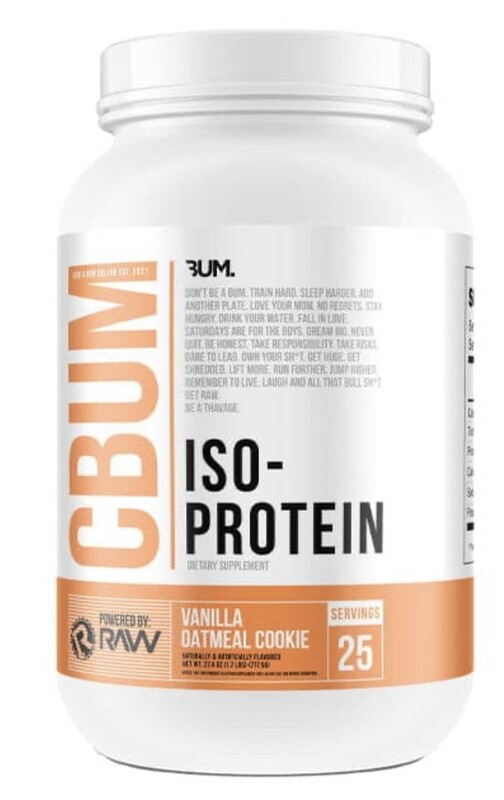 CBUM - PROTÉINE ISO 775G VANILLA OATMEAL COOKIE