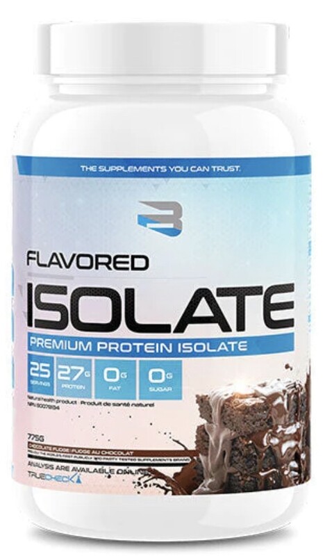 BELIEVE - FLAVORED ISOLATE 775G CHOCOLATE FUDGE