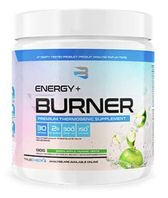 BELIEVE - ENERGY + BURNER 130G GREEN APPLE