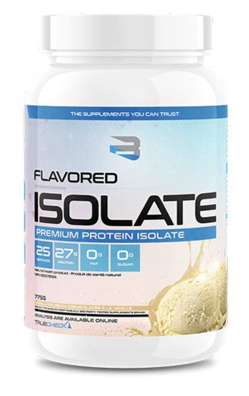 BELIEVE - FLAVORED ISOLATE 750G VANILLA ICE CREAM