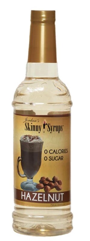 JORDAN&#39;S SKINNY MIXES - SKINNY SYRUP SUGAR FREE HAZELNUT