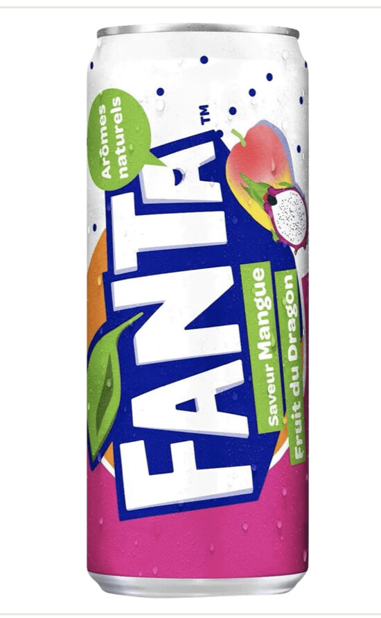 Fanta Mango-Dragon Fruit 330 mL