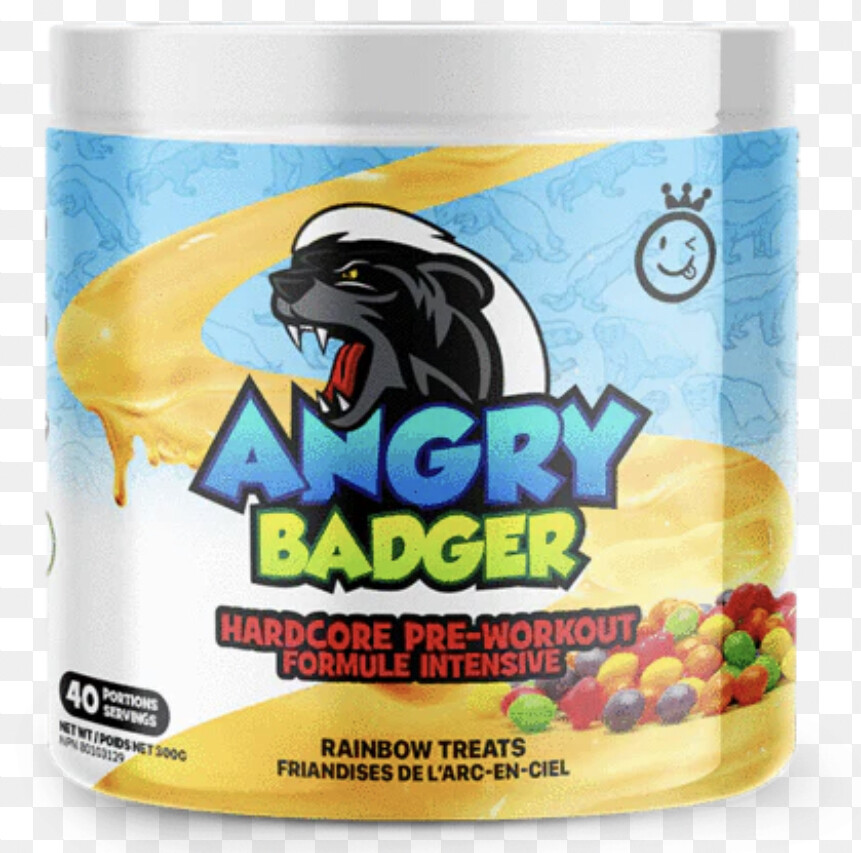 Yummy Sports Angry Badger RAINBOW TREATS