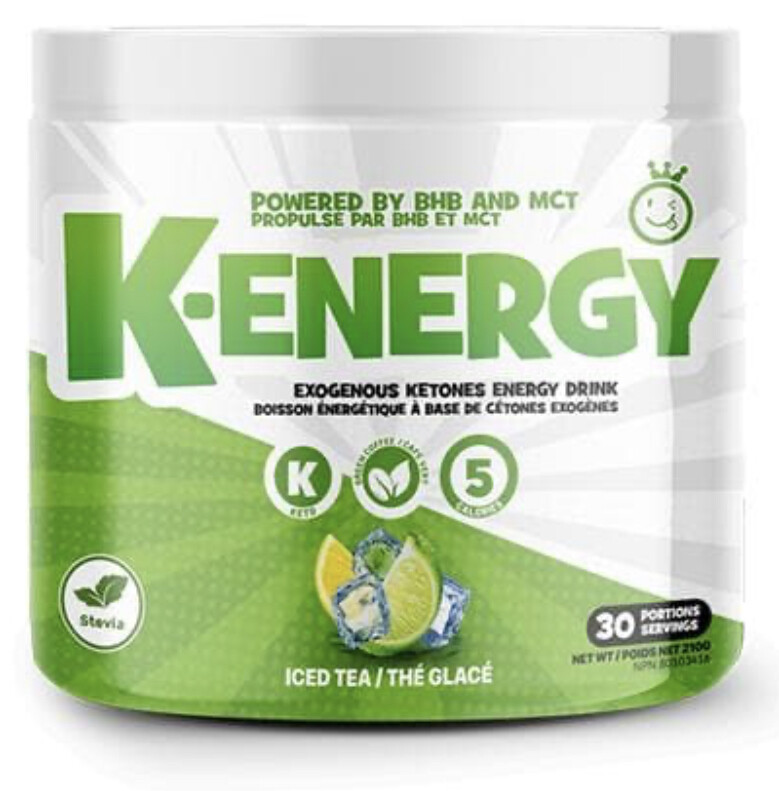 Yummy Sports - K-Energy 30 Portions Crazy Iced Tea