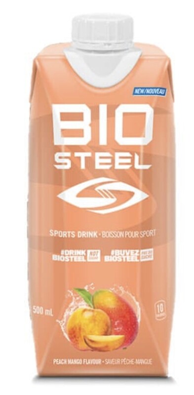 BIOSTEEL - BOISSON POUR SPORT PRÊT À BOIRE 500ML PEACH MANGO