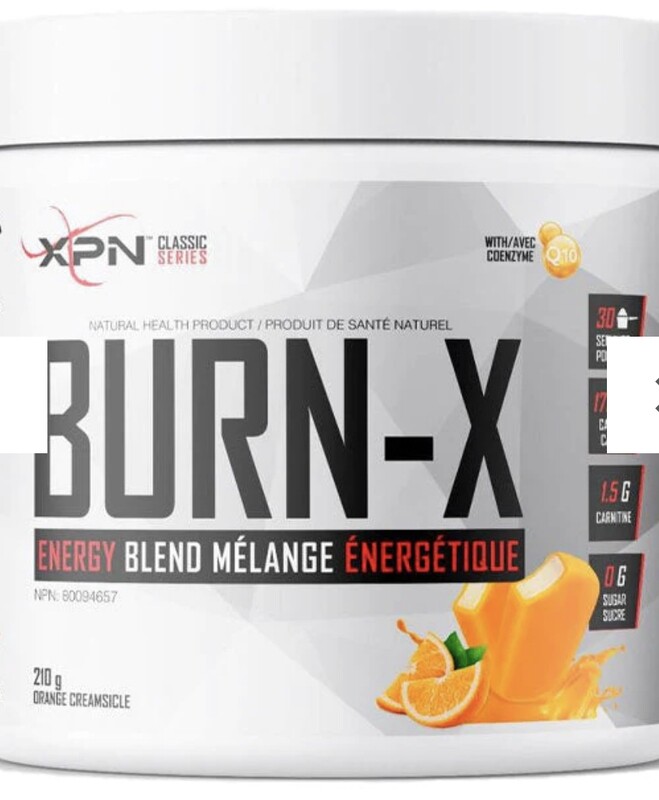 XPN - BURN-X  210G ORANGE CREAMSICLE