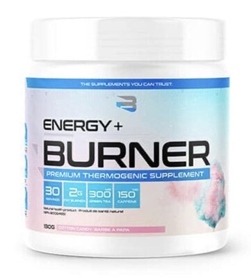 BELIEVE - ENERGY + BURNER 130G COTTON CANDY