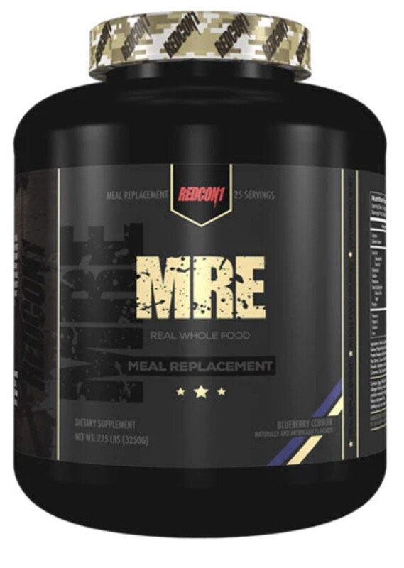 REDCON - MRE MEAL REPLACEMENT (SUBSTITUT DE REPAS) 3250G - BLUEBERRY COBBLER