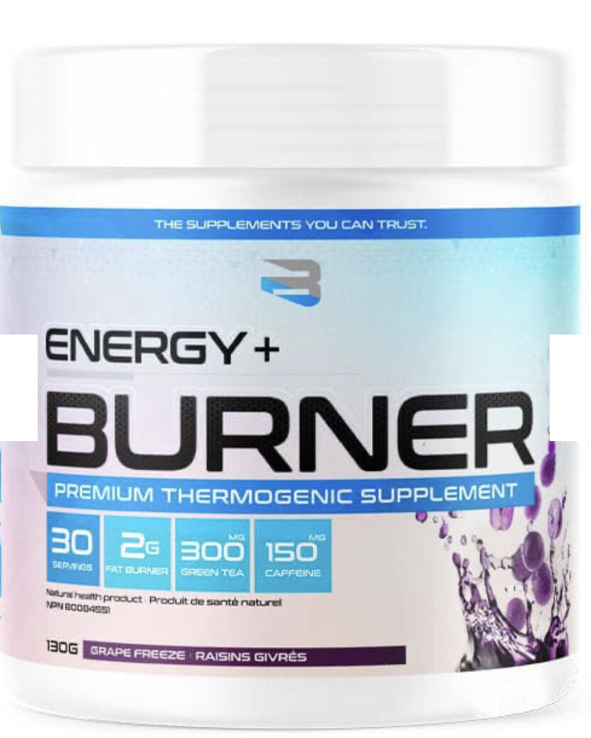 BELIEVE - ENERGY + BURNER 130G GRAPE FREEZE