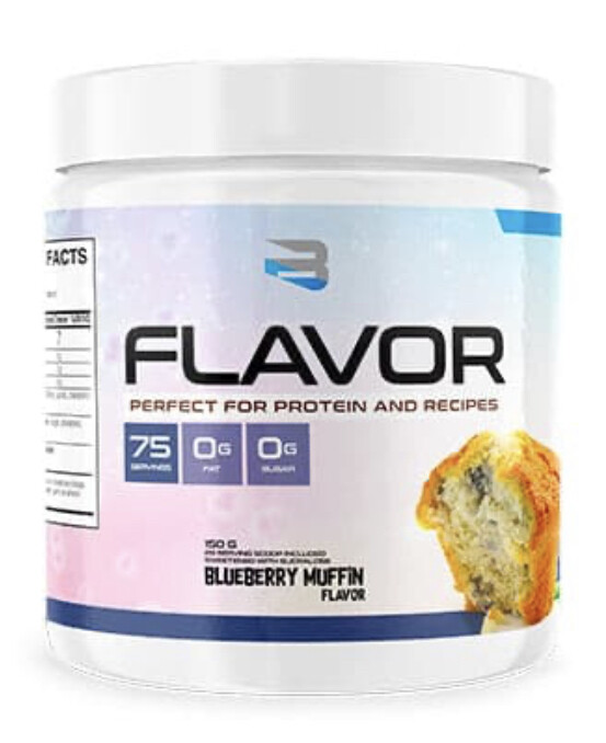 BELIEVE - FLAVOR PACK 150G BLUEBERRY MUFFIN