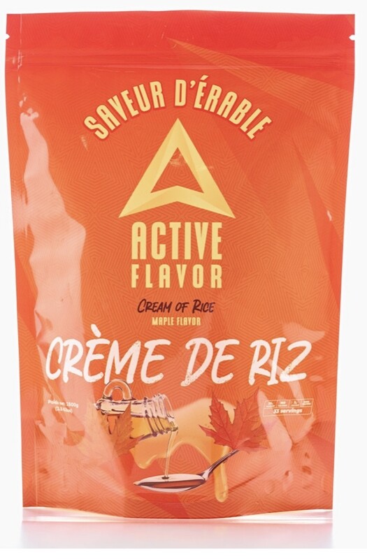 ACTIVEFLAVOR- Crème de riz (1.5 kg)- Maple