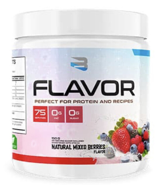 BELIEVE - FLAVOR PACK 150G NATURAL MIXED BERRIES