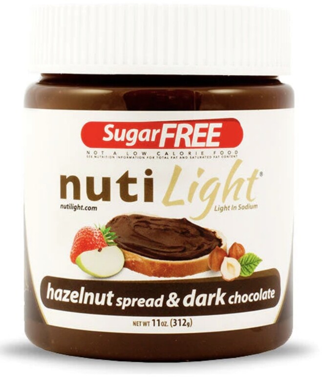 NUTILIGHT - TARTINADE CHOCOLATÉE 312G HAZELNUT spread &amp; dark CHOCOLATE