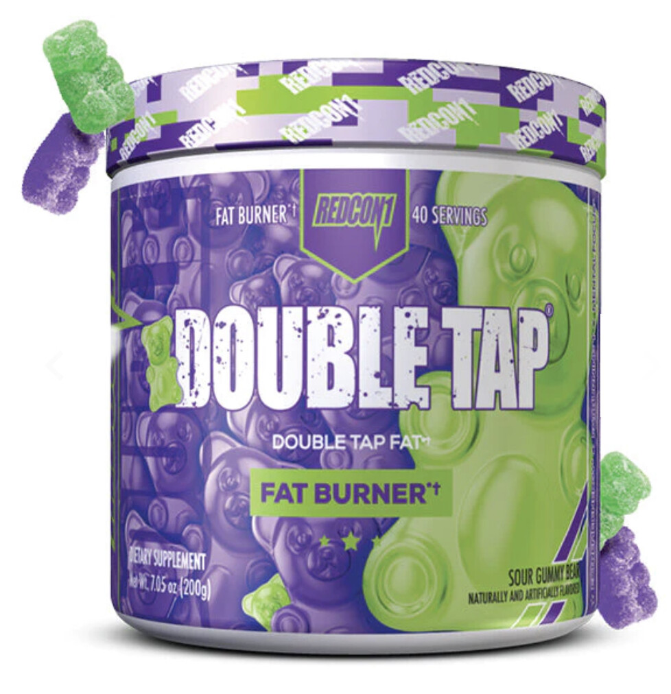 REDCON1 - DOUBLE TAP - 200G SOUR GUMMY BEARS