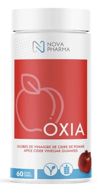 NOVA PHARMA - OXIA VINAIGRE DE CIDRE DE POMME (60 JUJUBES)