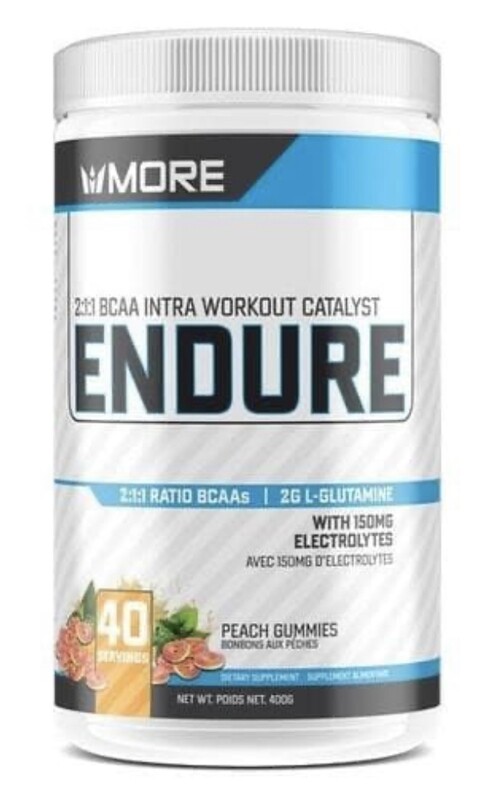 MORE SUPPLEMENTS - ENDURE 400G - PEACH GUMMIES
