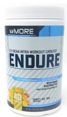 MORE SUPPLEMENTS - ENDURE 400G - CRAZY ICED TES