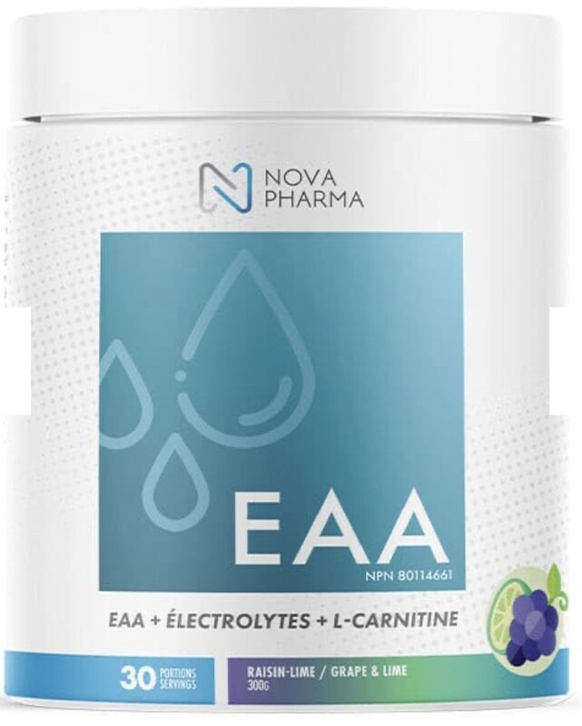 NOVA PHARMA - EAA 30 PORTIONS - GRAPE &amp; LIME 300g