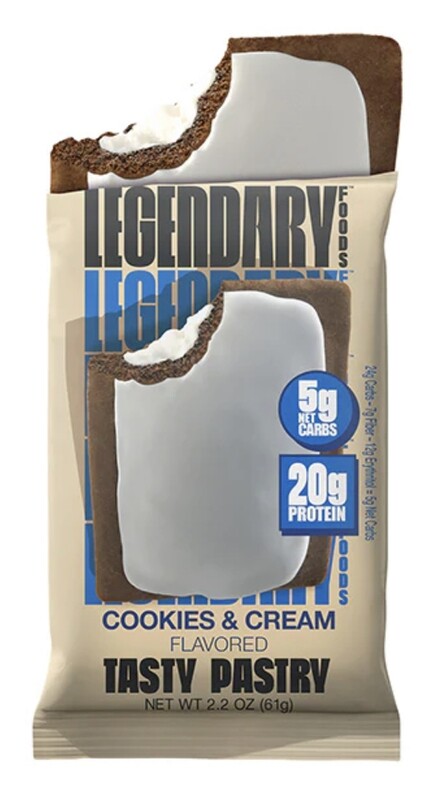 Legendary Foods Tasty Pastry - Cookies &amp; Cream