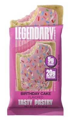Legendary Foods Tasty Pastry - Birthday Cake