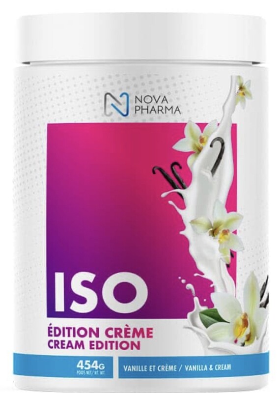 NOVA PHARMA - ISO EDITION CRÈME - 454G VANILLA CREAM
