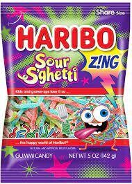 Haribo Sour S’ghetti Zing