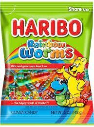 Haribo Rainbow Worms