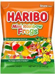 Haribo Mini Rainbow Frogs